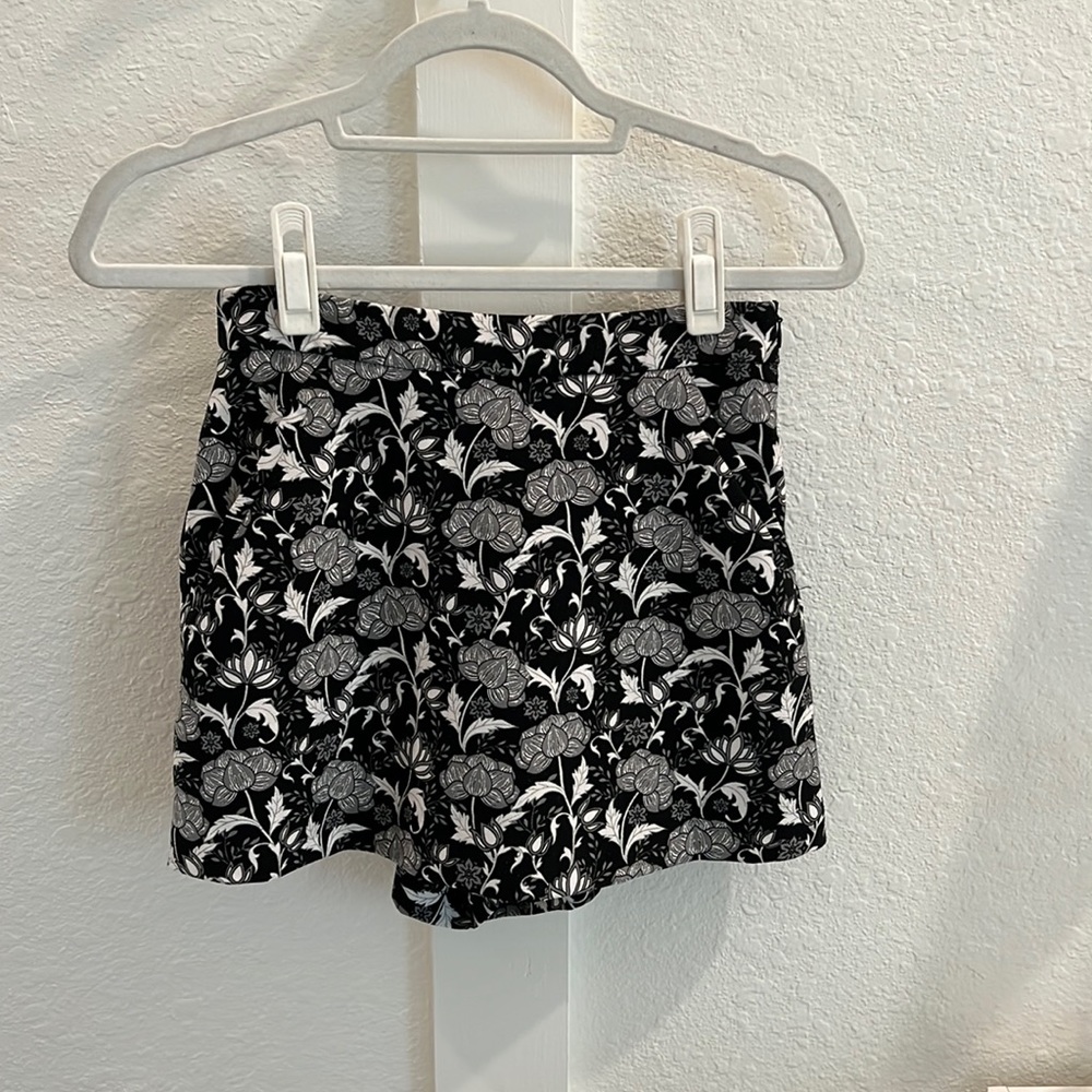 Zara Floral Patterned Skort